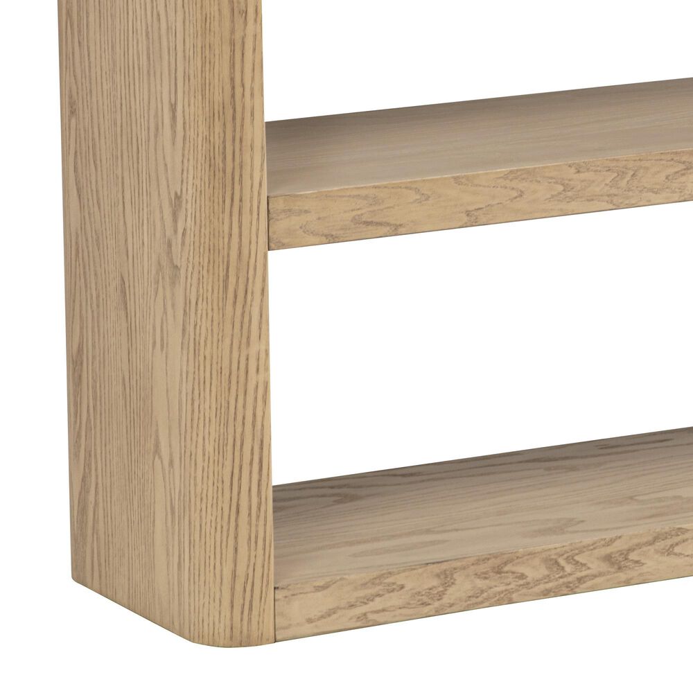 Linon Home Decor Noah Console Table in Natural, , large