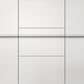 Lexora Home Lafarre 48" Double Bathroom Vanity in White with 2 cm White Cultured Marble Top and Rectangular Sinks, , large