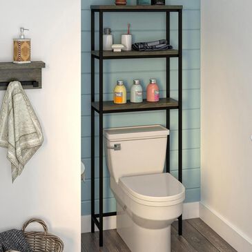 DHP Tyce Over the Toilet Storage in Generation Cherry, , large