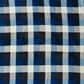Duke Imports Flannel Sherpa Plaid Throw in Blue and Grey, , large