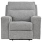 Ashley Biscoe Power Recliner in Pewter, , large
