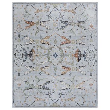 Feizy Melrose 5" x 7"6" Blue and Multicolor Area Rug, , large