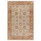 Surya Mona Lisa 6"7" Round Light Sage, Tan, Mustard, Brick Red, Burgundy, Olive and Dark Blue Area Rug, , large