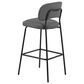 New Heritage Design Blythe Bar Stool in Black, , large
