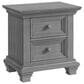 Oxford Baby Weston 2 Drawer Nightstand in Dusk Gray, , large