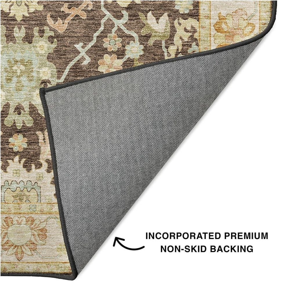 Dalyn Rug Company Hatay HY2 10&#39; x 14&#39; Chocolate Area Rug, , large