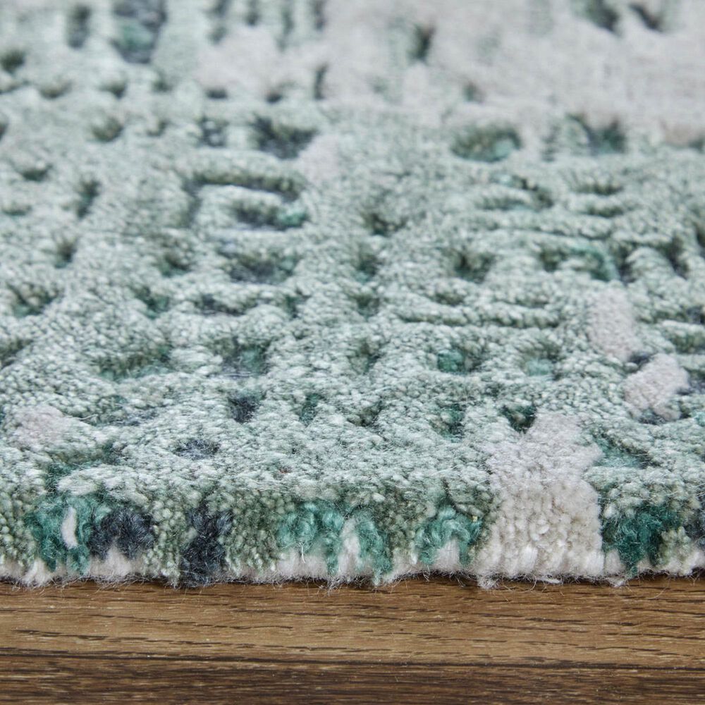 Feizy Rugs Zarah Green 9&#39; x 12&#39; Area Rug, , large