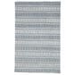 Feizy Odell 5" x 7"6" Blue and Silver Area Rug, , large