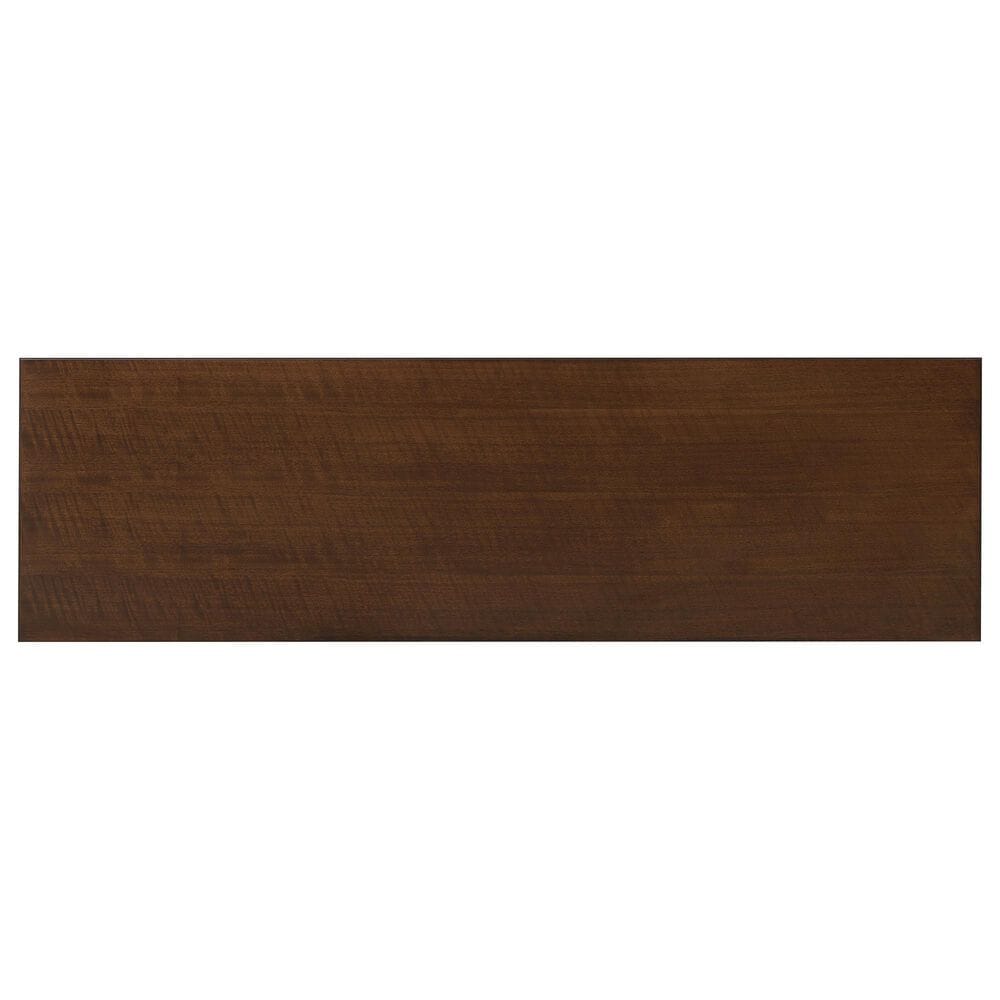 Hooker Furniture Archives 6-Drawer Dresser with Mirror in Classic Walnut and Satin Brass, , large
