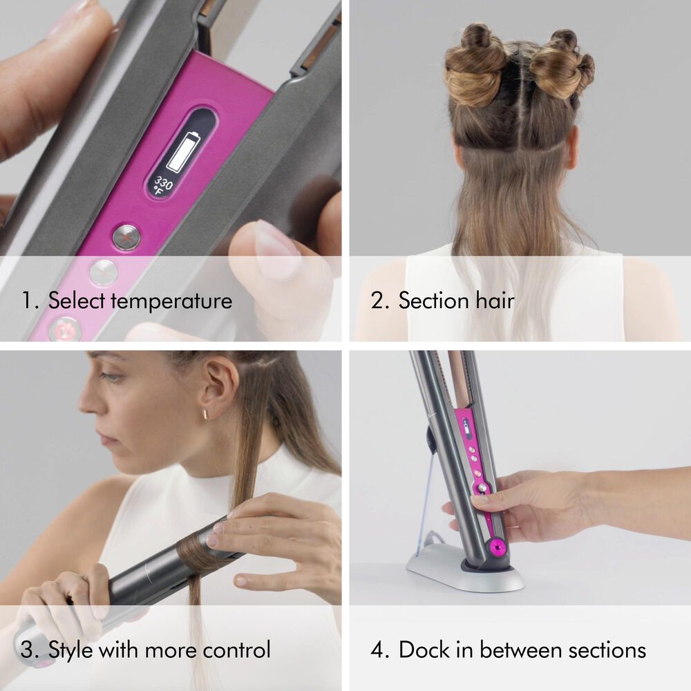 Dyson Corrale styler straightner in Strawberry Bronze, , large