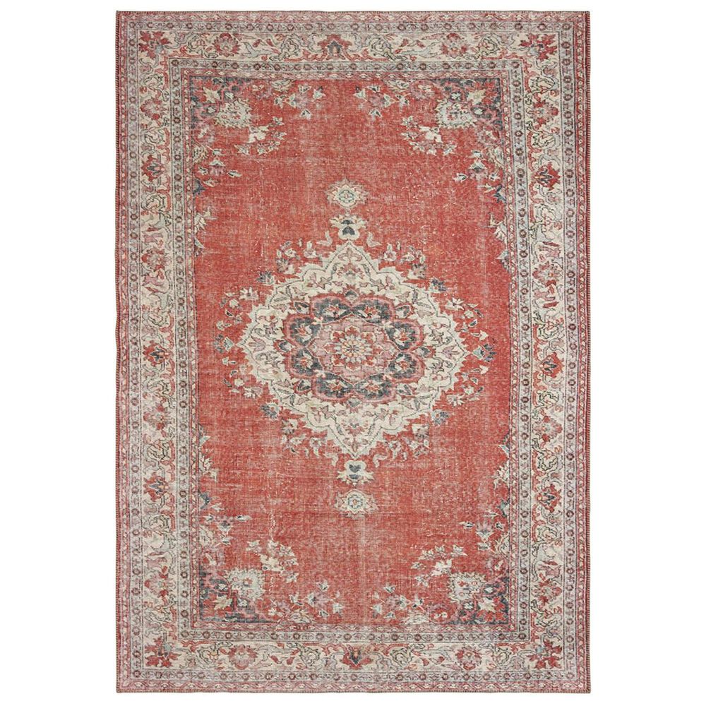 Oriental Weavers Sofia 85810 8"3" x 11"6" Red and Grey Area Rug, , large