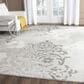Safavieh Adirondack ADR114B-9 9" x 12" Silver/Ivory Area Rug, , large