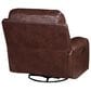 Steve Silver Keily Manual Swivel Glider Recliner in Brown, , large