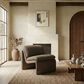 Safavieh Ainslie Accent Chair in Dark Brown, , large