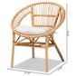 Baxton Studio Adrina Side Chair in Natural Brown, , large