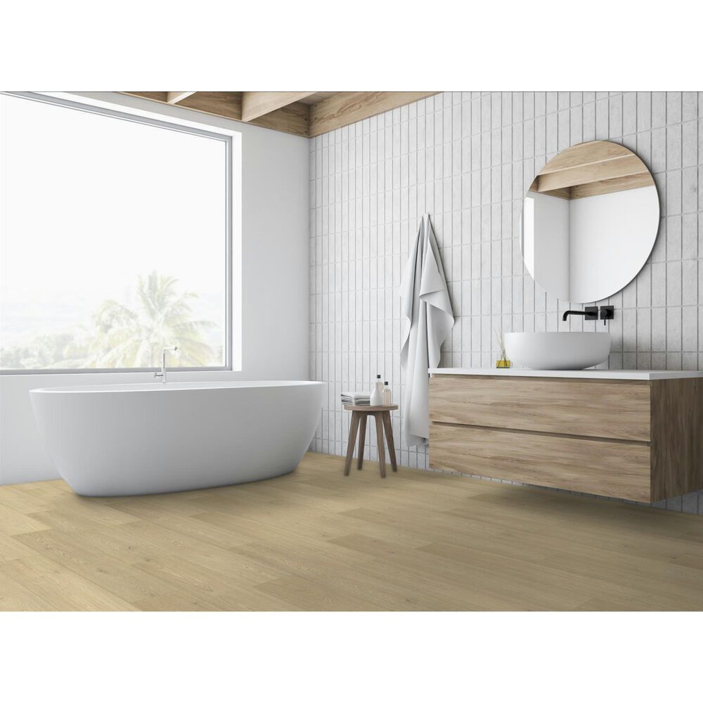 Mohawk Hampton Villa Sierra Sand Oak 8&quot; x 47&quot; Laminate, , large