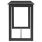 Zuo Modern Midnight Wave Bar Table in Black, , large