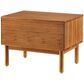 Natural Bamboo Furnishings Malibu 1 Drawer Nightstand, , large
