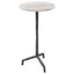 Uttermost Puritan Drink Table in Black and White, , large