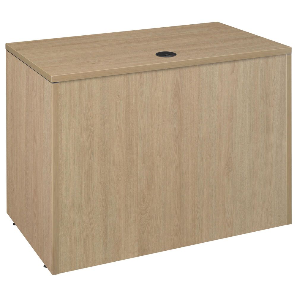 Regency Global Sourcing Legacy 42" Executive Desk with Single Pedestal Drawer Unit in Noble Oak, , large