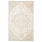Safavieh Micro-Loop 6" x 9" Ivory and Beige Area Rug, , large