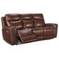 Ashley Next Move Power Reclining Sofa in Mahogany, , large