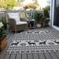 Dalyn Rug Company Wonderland WN28 5" x 7"6" Silver Indoor/Outdoor Area Rug, , large