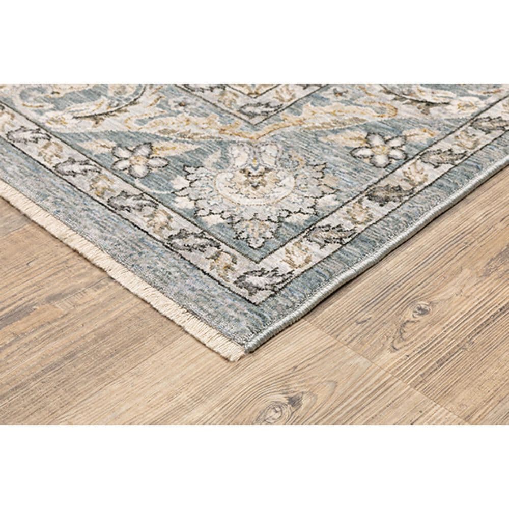 Oriental Weavers Maharaja Nepal 70E 9&#39;10&quot; x 12&#39;10&quot; Blue Area Rug, , large