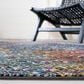 Safavieh Aria 2" x 8" Blue and Ivory Runner, , large