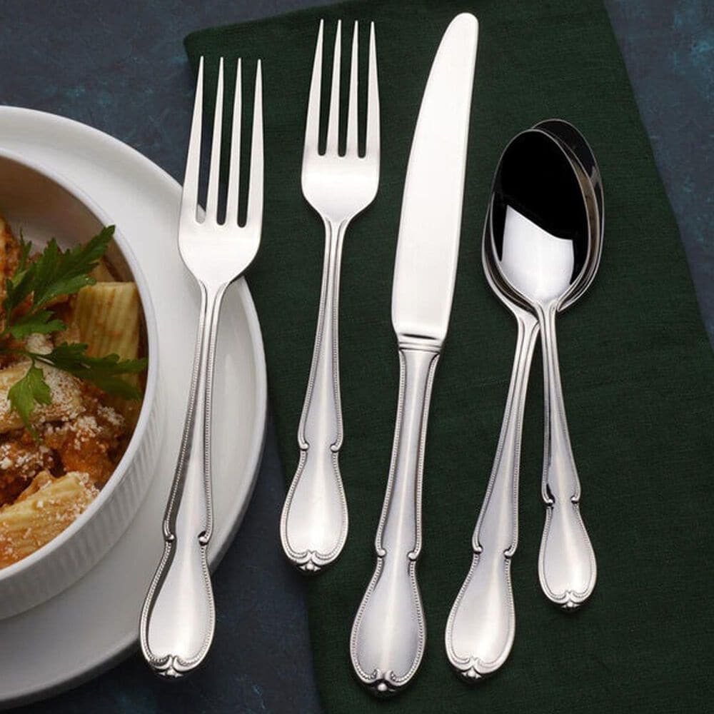 Lifetime Brands Marseille 20-Piece Flatware Set in Stainless Steel, Service for 4, , large