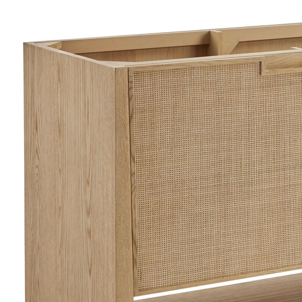 James Martin Vanities Solene 72&quot; Double Bathroom Vanity Cabinet in Seaside Oak, , large