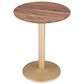 Zuo Modern Alto Bistro Table in Brown/Gold, , large