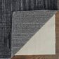 Feizy Redford 3"6" x 5"6" Charcoal Area Rug, , large