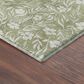 Dalyn Rug Company Soft Essentials Floral Aloe 8" x 10" Indoor/Outdoor Area Rug, , large