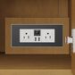 James Martin Hudson 36" Single Bathroom Vanity in Honey Oak with 3 cm Tajnar Eclos Top and Rectangular Sink, , large