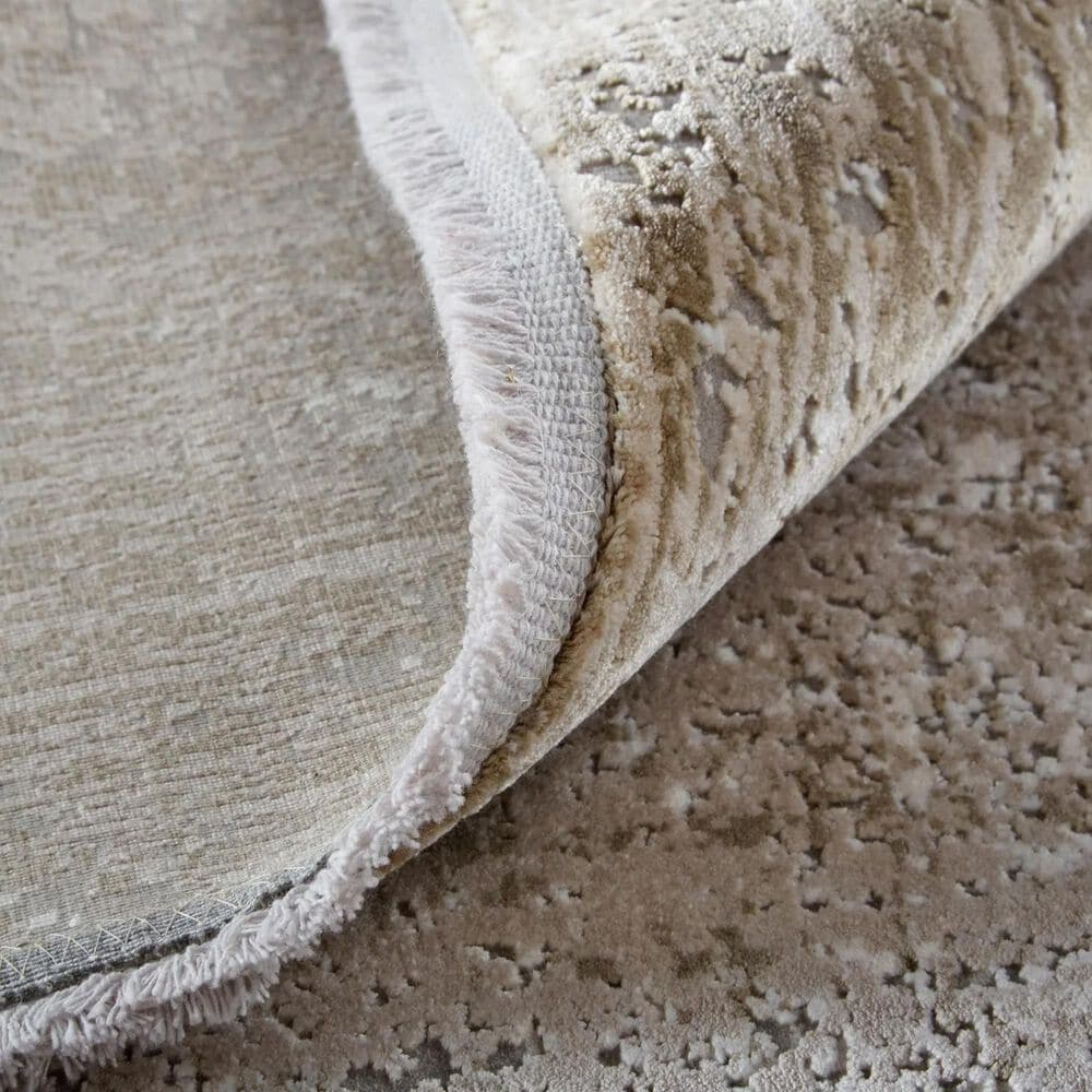 Feizy Cadiz 12&#39; x 18&#39; Beige and Gray Area Rug, , large