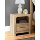 Ashley Kinlanni 1-Drawer Nightstand in Tan, , large