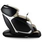 Cozzia Zen Duo Power Massage Chair with Ivory Cushion in Black, , large