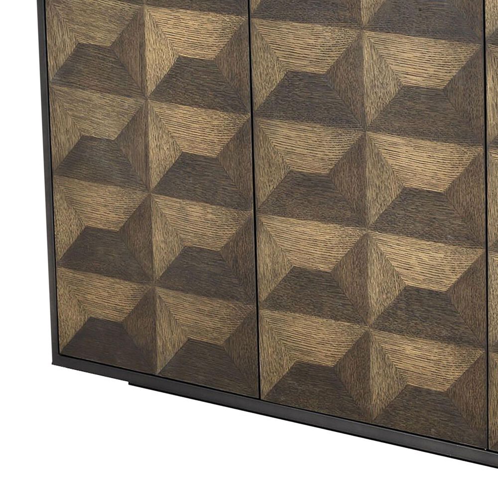 Eichholtz Gregorio Sideboard in Oak and Bronze, , large