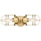 Golden Lighting Seaport 2-Light Wall Sconce in Brushed Champagne Bronze, , large