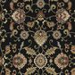 Oriental Weavers Kashan 9946K 7"10" x 10"10" Black Area Rug, , large