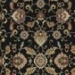 Oriental Weavers Kashan 9946K 7"10" x 10"10" Black Area Rug, , large