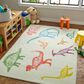 Karastan Prismatic  Z0347 A416  3"4" x 5" Multicolor Kids Area Rug, , large