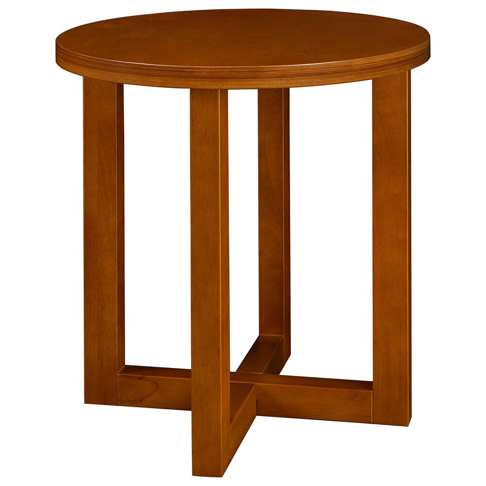 Regency Global Sourcing Chloe 21" End Table in Cherry, , large