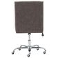 Linden Boulevard Draper Office Chair in Charcoal, , large