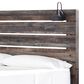 Ashley Drystan King Storage Bed with 2 Drawers in Brown Rustic, , large