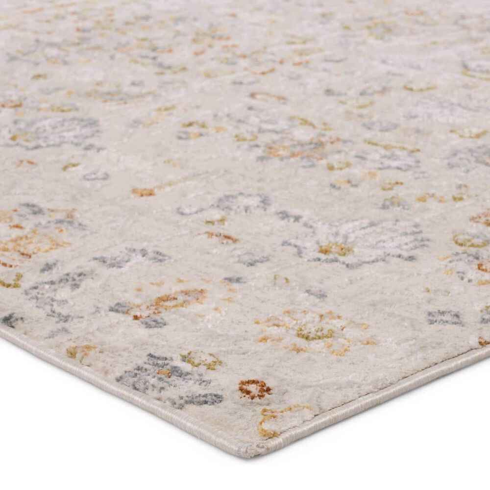 Jaipur Cirque Waverly 10&#39;2&quot; x 14&#39; Pumice Stone, White Alyssum, Turbulence, Dull Gold and Cashew Area Rug, , large