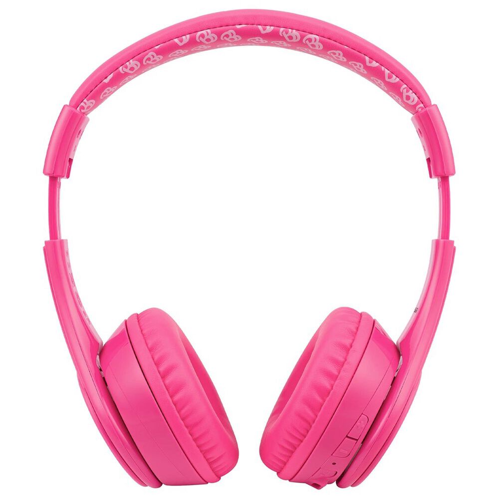 KIDdesigns Barbie Bluetooth Headphones in Pink, , large