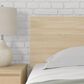 Ashley Onita Twin Panel Platform Bed in Natural, , large