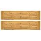 Hearth and Haven Outdoor Dining Bench in Light Teak (Set of 2), , large